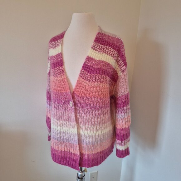 Olsen Oversize Multi-color Sweater - Picture 2 of 6
